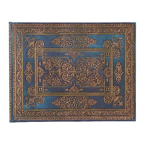 Blue Luxe (Luxe Design) Guest Book Unlined Hardback Journal von Paperblanks