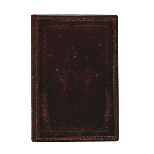 Black Moroccan Bold Mini Lined Softcover Flexi Journal (176 pages): Lined Mini (Old Leather Collection) von Paperblanks