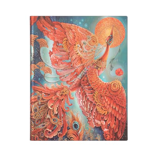 Firebird (Birds of Happiness) Ultra Unlined Journal: Flexi softcover, 100 gsm, ribbon marker, memento pouch, book edge printing, no closure (Bird of Happiness) von Paperblanks