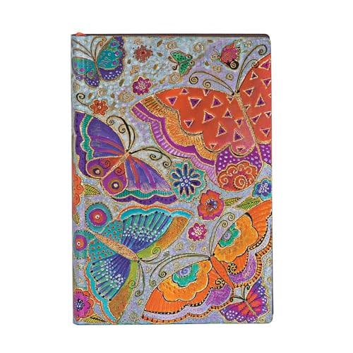Flutterbyes Mini Lined Softcover Flexi Journal (240 pages): Lined Mini (Playful Creations) von Paperblanks