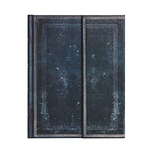 Inkblot (Old Leather Collection) Ultra Unlined Journal: Hardcover, 120 gsm, ribbon marker, memento pouch, wrap closure von Paperblanks