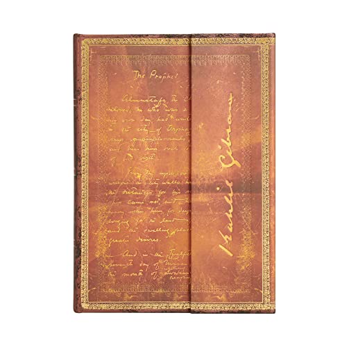 Kahlil Gibran, The Prophet (Embellished Manuscripts Collection) Midi Lined Journal: Hardcover, 120 gsm, ribbon marker, memento pouch, wrap closure von Paperblanks