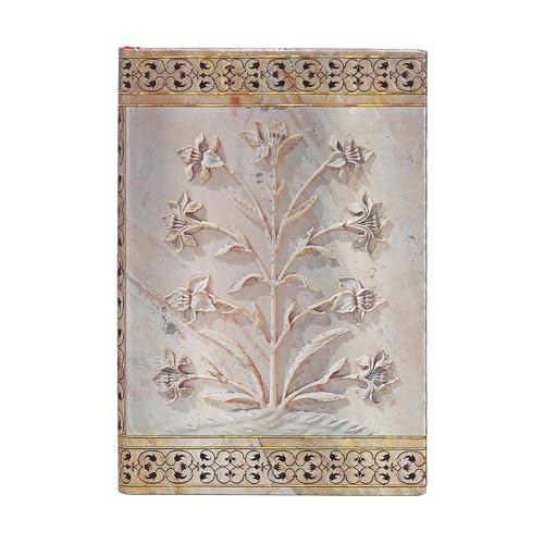 Paperblanks Agra Mini Unlined (Taj Mahal Flowers) von Paperblanks