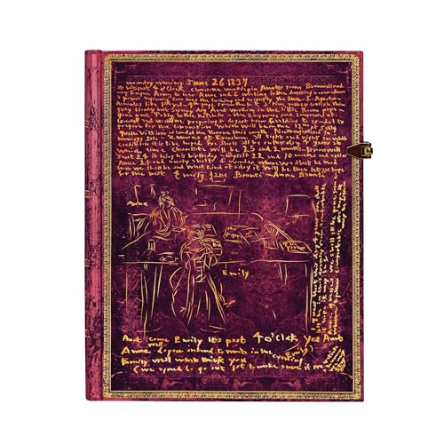 Paperblanks - Faszinierende Handschriften Die Brontë-Geschwister - Notizbuch Ultra Unliniert - Sonderausgabe (Special Edition), Ultra (230 x 180): Unlined Ultra (Special Editions) von Paperblanks
