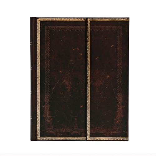 Paperblanks - Faux Leder Marokkoleder - Notizbuch Ultra Liniert (Old Leather), Ultra (230 x 180) (Old Leather Collection) von Paperblanks