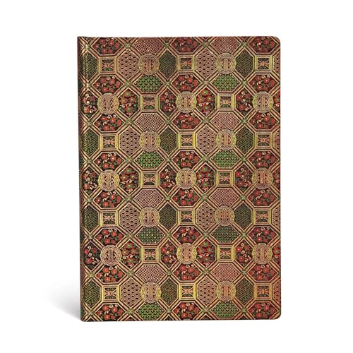 Paperblanks Hardcover Notizbücher Mandala | unliniert | Midi (130 × 180 mm): Unlined Midi (Sacred Tibetan Textiles) von Paperblanks