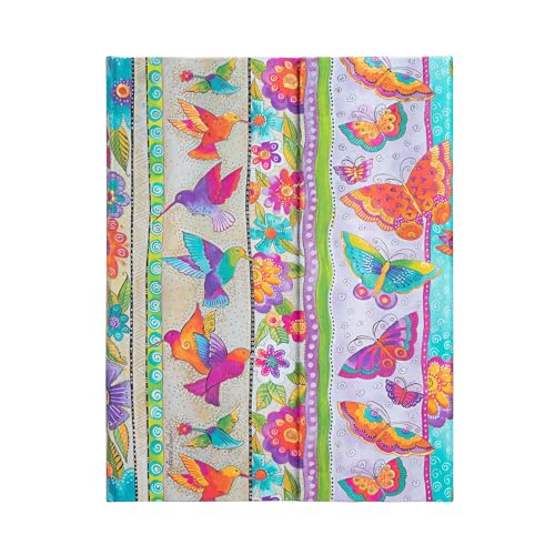 Hardcover Notizbuch Kolibri und Schmetterlinge Ultra Liniert (Playful Creations) von Paperblanks
