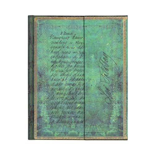Paperblanks - Tolstoy, Letter of Peace - Ultra - Lined - Wrap Closure - 120 Gsm: Hardcover, Wrap Closure, 120 gsm, ribbon marker, pouch (Embellished Manuscripts Collection) von Paperblanks