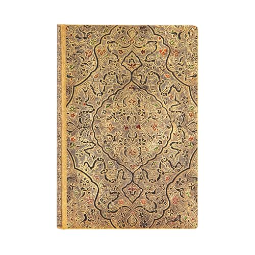 Paperblanks - Zahra - Arabic Artistry - Mini - Unlined - Elastic Band Closure - 85 Gsm von Paperblanks