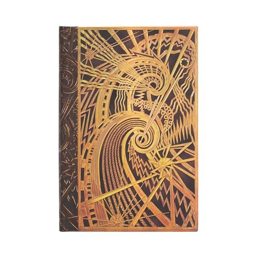 The Chanin Spiral (New York Deco) Mini Lined Hardcover Journal: Hardcover, 85 gsm, ribbon marker, memento pouch, elastic closure von Paperblanks