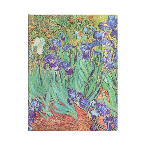 Van Gogh’s Irises Ultra Unlined Hardcover Journal: Hardcover, 120 gsm, ribbon marker, memento pouch, elastic closure, book edge printing Van Gogh’s Irises Ultra Unlined Hardcover Journal: Hardcover, 120 gsm, ribbon marker, memento pouch, elastic closure, book edge printing von Paperblanks
