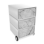 PAPERFLOW Rollcontainer easyBox 3 horizontale Schubladen 642x390x436mm PERSO REBUS von Paperflow