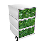 PAPERFLOW Rollcontainer easyBox 4 horizontale Schubladen 642x390x436mm PERSO GOLF von Paperflow