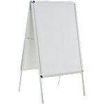 Paperflow Freistehende Werbetafel DIN A2 420 x 594 mm Silber von Paperflow