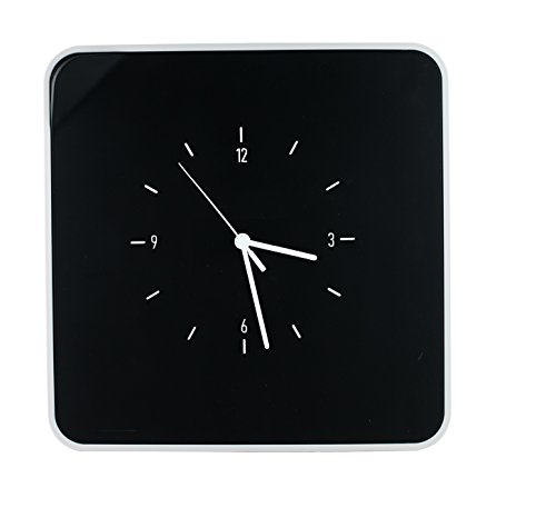 Schlüsselkasten Paperflow Multibox, mit 12 Haltern und Uhr, in verschiedenen Farben schwarz von Paperflow
