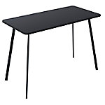 Paperflow Homeoffice-Schreibtisch Rechteckig Melamin Schwarz 1000 x 500 x 750 mm von Paperflow