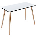 Paperflow Homeoffice-Schreibtisch Rechteckig Buche Melamin 1000 x 500 x 750 mm von Paperflow