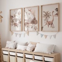 Kinderzimmer Poster Set Premium P789/Dinosaurier Babyzimmer Wandbild Wandbilder Kinderzimmer Poster Set Premium P789/Dinosaurier Babyzimmer Wandbild Wandbilder von PapergramArt