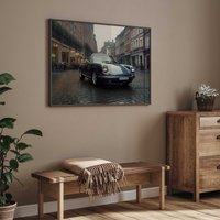 Porsche Elfer Poster/Oldtimer Premium Ap3100 Car Art Wandbild Wandbilder von PapergramArt