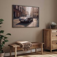 Porsche Elfer Poster/Oldtimer Premium Ap3101 Car Art Wandbild Wandbilder von PapergramArt