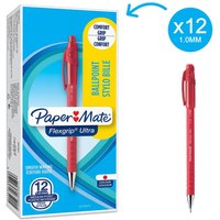 PaperMate Kugelschreiber Kugelschrei Ultra M ro 0.4 mm Rot von Papermate