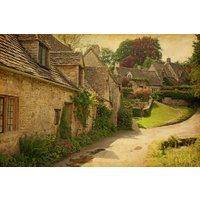 Papermoon Fototapete "COTSWOLD HÄUSCHEN-ALT DORF ALTSTADT MAUER ZIEGEL STEINE" Papermoon Fototapete "COTSWOLD HÄUSCHEN-ALT DORF ALTSTADT MAUER ZIEGEL STEINE" von Papermoon