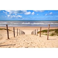 Papermoon Fototapete "DÜNEN-NATUR LANDSCHAFT STRAND MEER SEE KÜSTE OZEAN XXL" von Papermoon