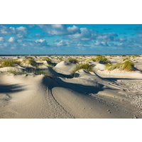 Papermoon Fototapete "DÜNEN-NATUR NORD SEE SAND STRAND MEER WÜSTE LANDSCHAFT" von Papermoon