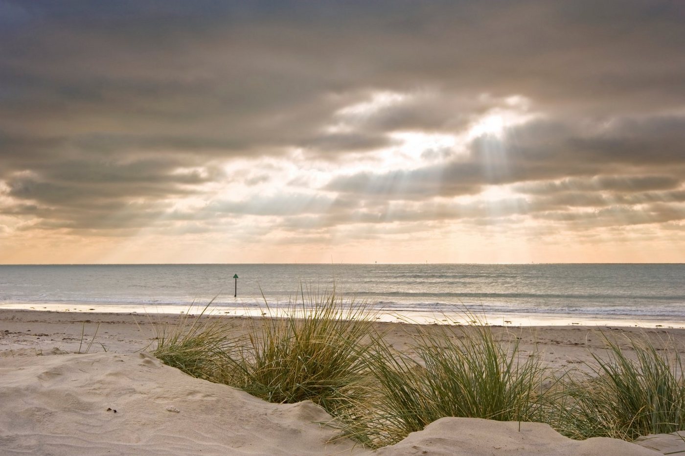 Papermoon Fototapete Dunes in Winter, glatt von Papermoon