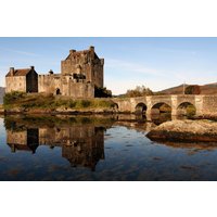 Papermoon Fototapete "EILEAN DONAN SCHLOSS-SCHOTTLAND HIGHLANDS BURG MAUER" von Papermoon