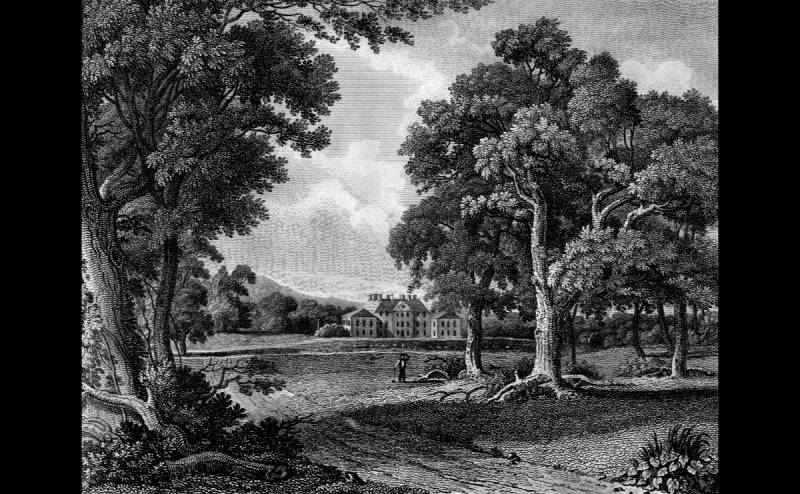 Papermoon Fototapete Gemälde Schwarz & Weiß Papermoon Fototapete Gemälde Schwarz & Weiß von Papermoon