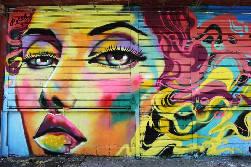 Papermoon Fototapete Graffiti Papermoon Fototapete Graffiti von Papermoon