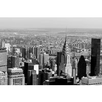 Papermoon Fototapete "New York Schwarz & Weiß" von Papermoon