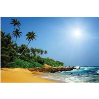 Papermoon Fototapete "Sri Lanka Tropical Beach" von Papermoon