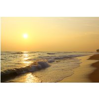 Papermoon Fototapete "Sunset Beach Sri Lanka" von Papermoon