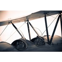 Papermoon Fototapete "Vintage Flugzeug" von Papermoon