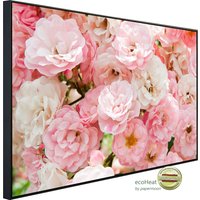 Papermoon Infrarotheizung "Rosa Rosen" sehr angenehme Strahlungswärme von Papermoon