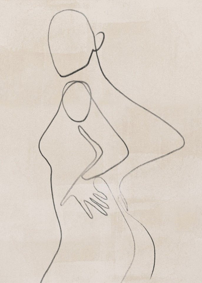 Papermoon Poster 1109 2x3ratio, Premium-Leinwanddruck mit UV-beständigen Tinten für intensive Farben von Papermoon