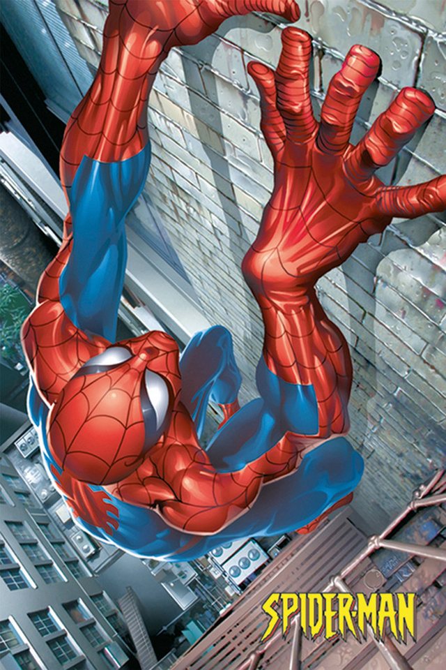 Papermoon Poster POSTER Nr.080 Spiderman II, 61 X 91,5 CM, genormte Postergröße für Rahmen, Bild Dekoration Wanddeko Motiv Tapete Papermoon Poster POSTER Nr.080 Spiderman II, 61 X 91,5 CM, genormte Postergröße für Rahmen, Bild Dekoration Wanddeko Motiv Tapete von Papermoon
