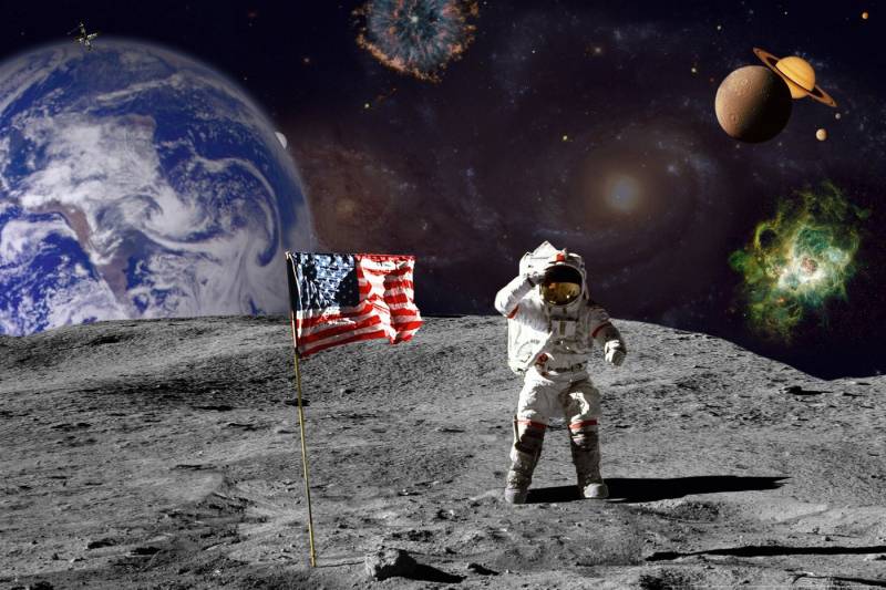 Papermoon Poster POSTER Nr.083 Apollo Mission, 61 X 91,5 CM, (Apollo Weltraum Astronaut Planeten Universum Space USA Erde Mond), genormte Postergröße für Rahmen, Bild Dekoration Wanddeko Motiv Tapete von Papermoon