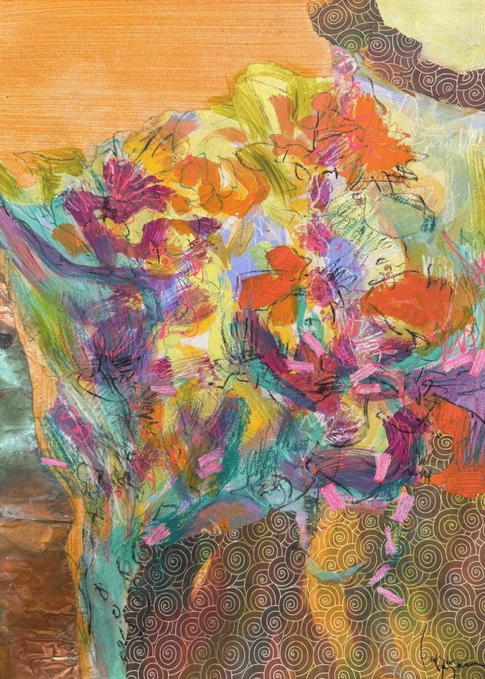 Papermoon Poster Slumber’s Dream Bonnet, Premium-Leinwanddruck mit UV-beständigen Tinten für intensive Farben von Papermoon