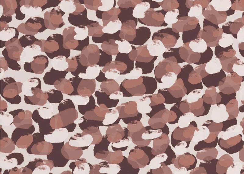 Papermoon Vliestapete "Abstract Pebble Dance" von Treechild, Matt & lichtbeständig, hochwertiges formstabiles Vlies, UV-beständigen Farbe, Made in Germany von Papermoon