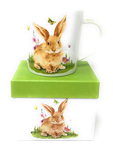 PPD Mr. Rabbit Trend Mug, in Geschenkbox, Henkelbecher, Kaffeebecher, Becher, Tasse, New Bone China, 400 ml, 604334 von Paperproducts Design