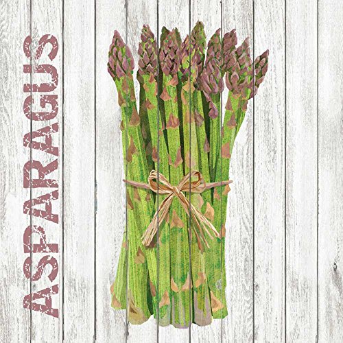 Paperproducts Design 1332260 Lunch-Serviette mit exquisitem Spargel-Design, Papier, mehrfarbig Paperproducts Design 1332260 Lunch-Serviette mit exquisitem Spargel-Design, Papier, mehrfarbig von Paperproducts Design