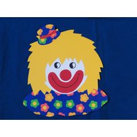Fensterbild Tonkarton Clown Hütchen Gelb Blumen Karneval Fasching Bunt Deko Neu von PapierSchereDeko