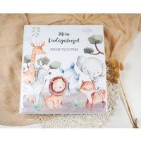 Kindergarten Krippe Ordner Safari Ii Personalisiert Mit Namen Fürs Portfolio Kindergartenordner von PapierTraeume123