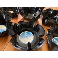 Schale, Schüssel Aus Vinyl Langspielplatte, Lp von Papierkater