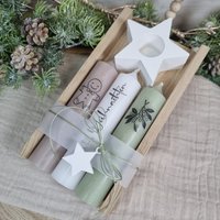 Festliches Weihnachtskerzen-Set | Kerzenset Weihnachten Advent Geschenkset Festliches Weihnachtskerzen-Set | Kerzenset Weihnachten Advent Geschenkset von Papierwild