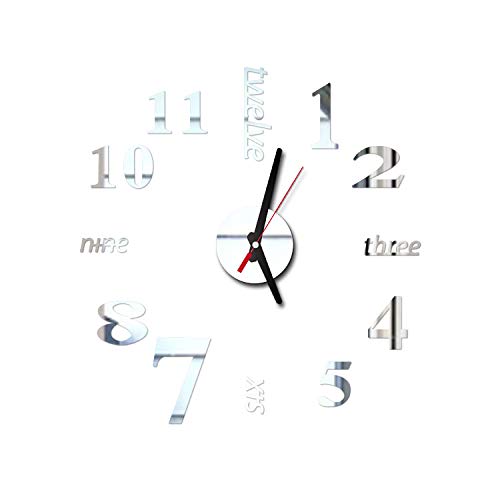 Papijoy DIY Wall Clock Decorations Large Stickers for Home Decoration von Papijoy