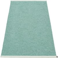 Pappelina - Mono Teppich, 60 x 150 cm, jade / pale turquoise von pappelina